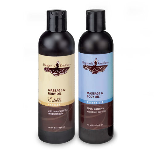 Hempseed Massage Oil – Slip, Slide, and Soothe