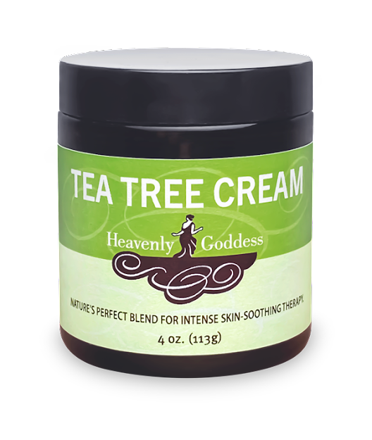 Tea Tree Cream: πΏ Soothing Therapy for Dry, Irritated Skin πΏ