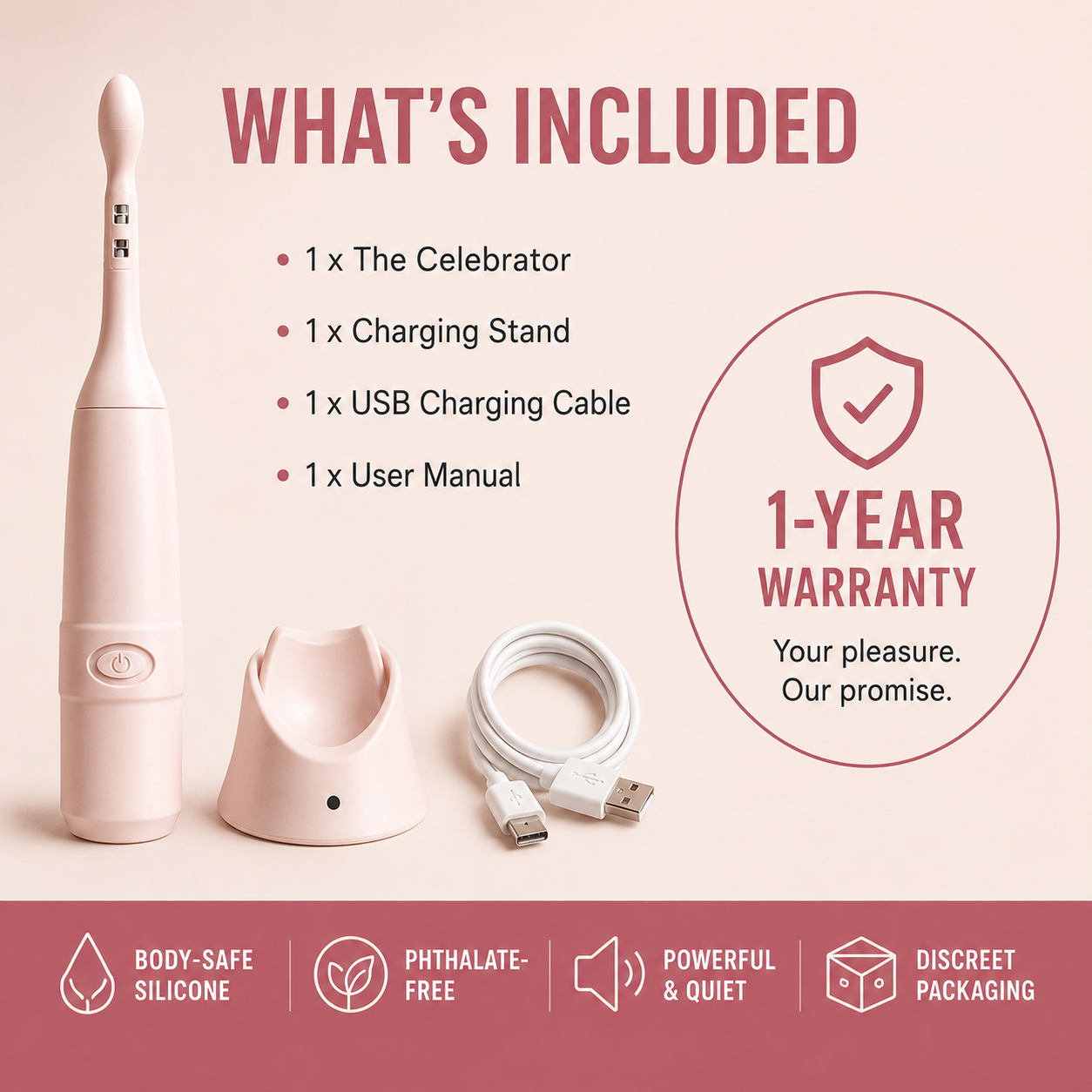 Celebrator® – Intense Gyrator for Explosive Orgasms