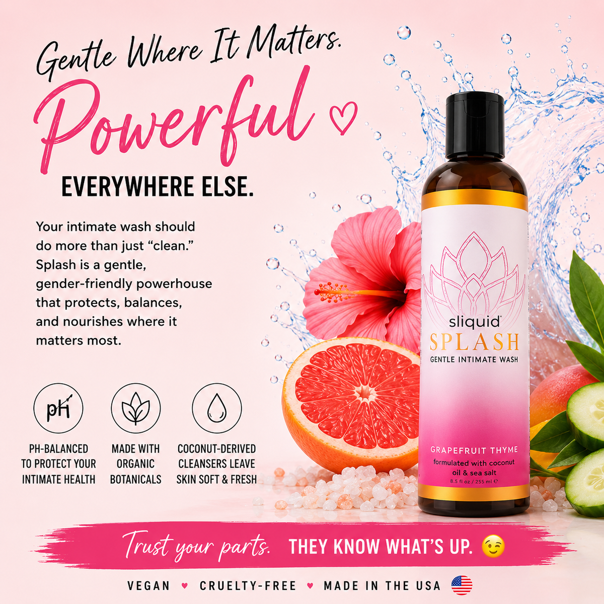 Splash Gentle Intimate Wash 🧼