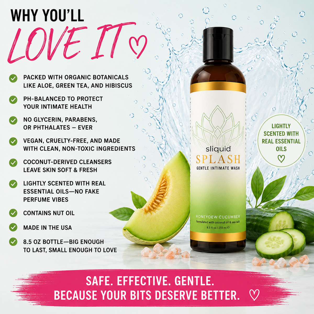 Splash Gentle Intimate Wash 🧼