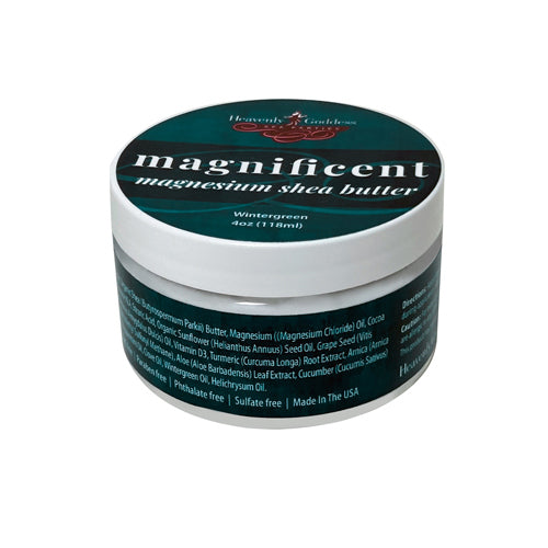 Magnificent Magnesium Shea Butter – Relaxation, Recovery, and Radiance in a Jar