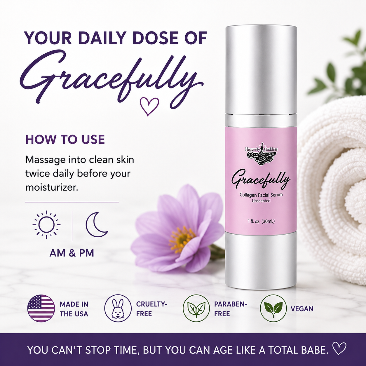 ✨ Gracefully™ Collagen Facial Serum