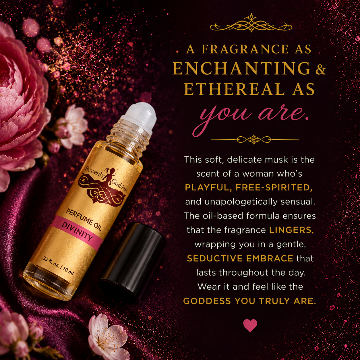 Divinity Perfume Oil – Embrace Your Inner Goddess