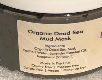 Organic Dead Sea Mineral Mud Mask
