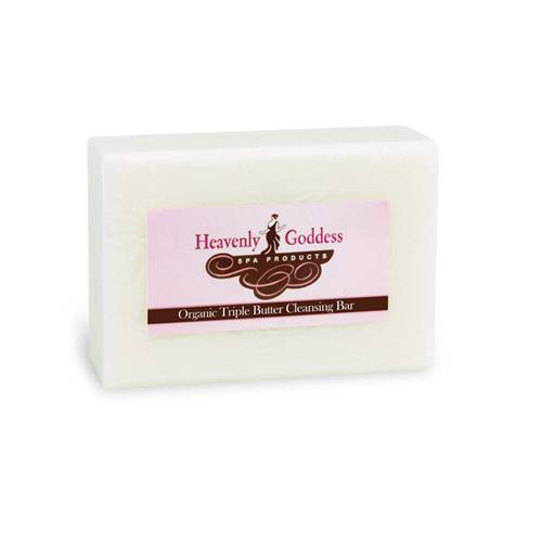 Organic Triple Butter Cleansing Bar Soap